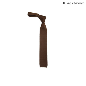 Knit tie Brown블랙브라운