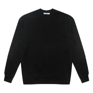 소루 SOLEW Loose-fit Sweatshirt BLACK블랙브라운
